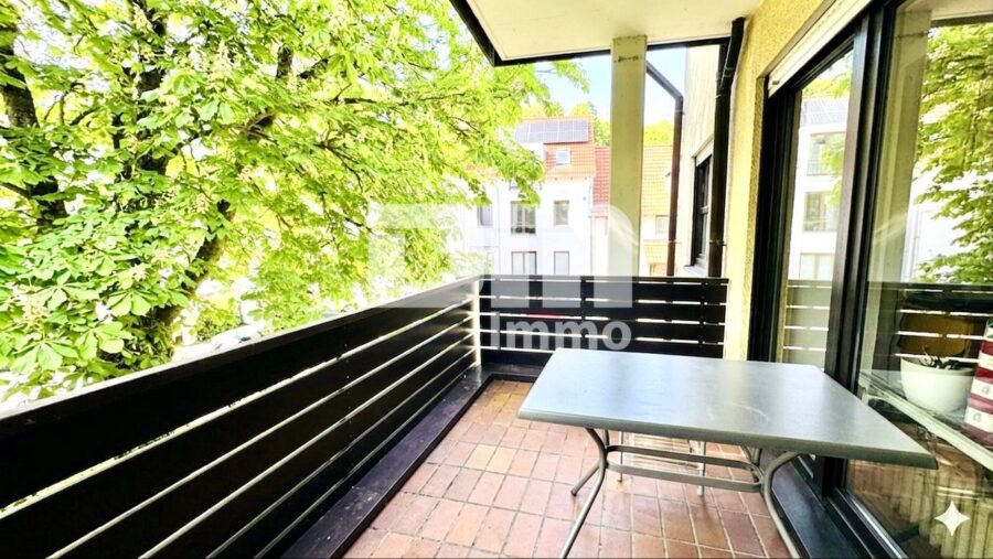 (R)eserviert!Stilvolle 3-Zimmerwohnung inkl. Balkon + TG Stellplatz nahe Rammelsberg - Balkon / Ausblick